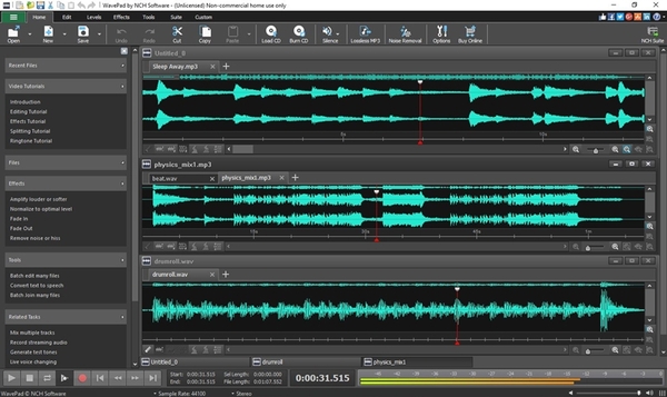 Kostenlose Aufnahmeprogramme als Alternativen zu OBS
Audacity – Eine Aufnahme-Software für hochwertigen Ton