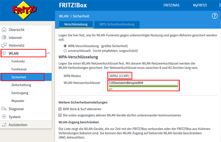 Stellen Sie sicher, dass Sie das richtige WLAN-Passwort eingegeben haben.
Versuchen Sie, das WLAN-Passwort erneut einzugeben oder das WLAN-Netzwerk zu vergessen und erneut zu verbinden.